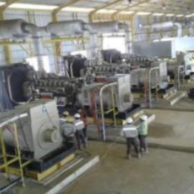 Endonezya 10×1.5MW Dizel Jeneratör Setleri